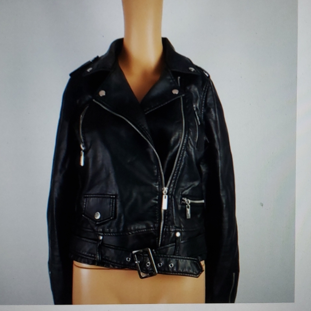 Joujou faux leather jacket